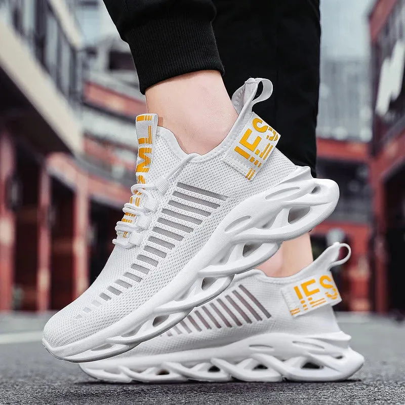 2025™   Men Shoes Comfortable Sneakers Women Breathable Couple Running Shoes Mesh Tennis Sport Shoes Size 36-46 Waling Sneakers Men