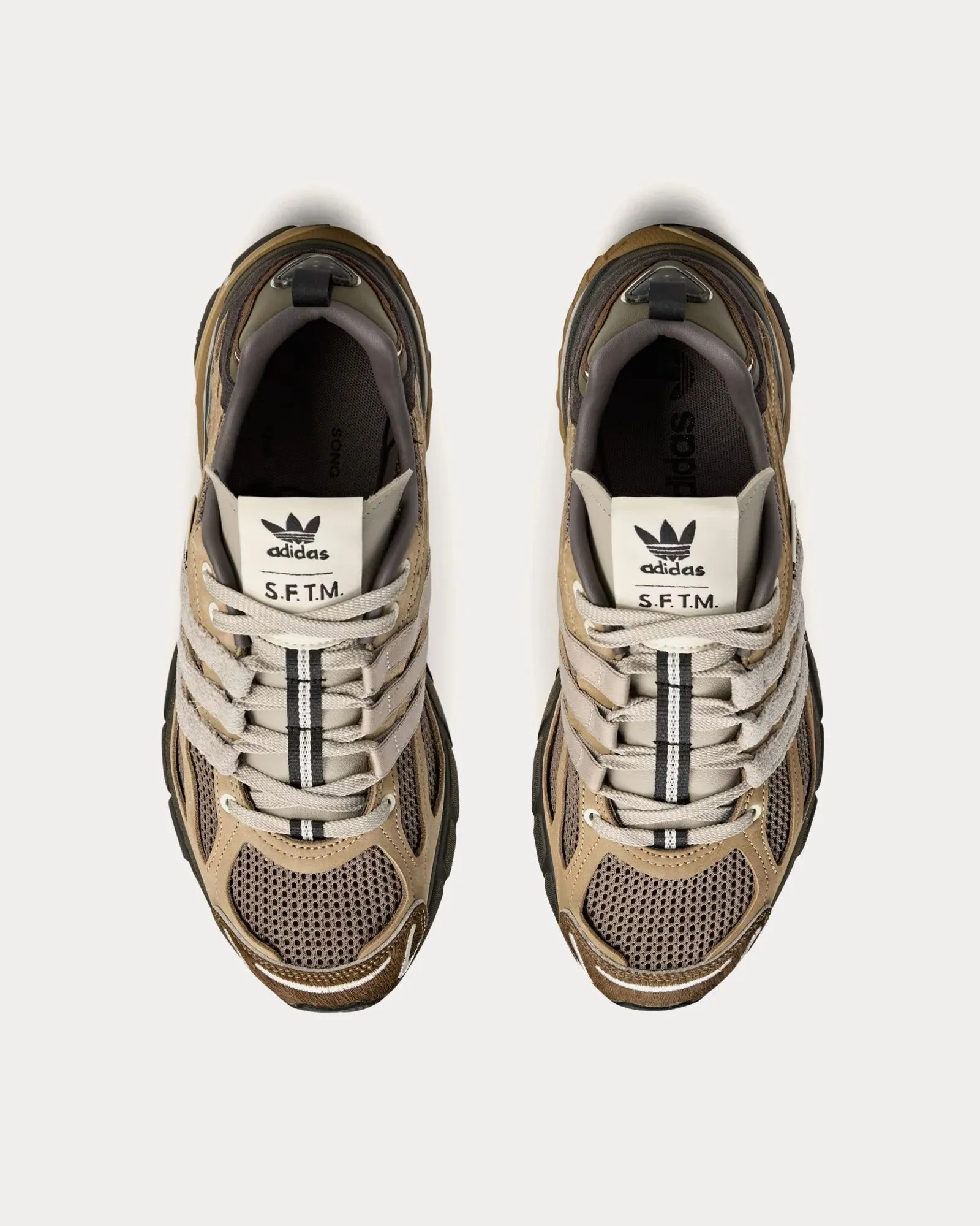 Adistar Cushion_SFTM_SS25 Simple Brown / Night Brown / Light Brown Low Top Sneakers
