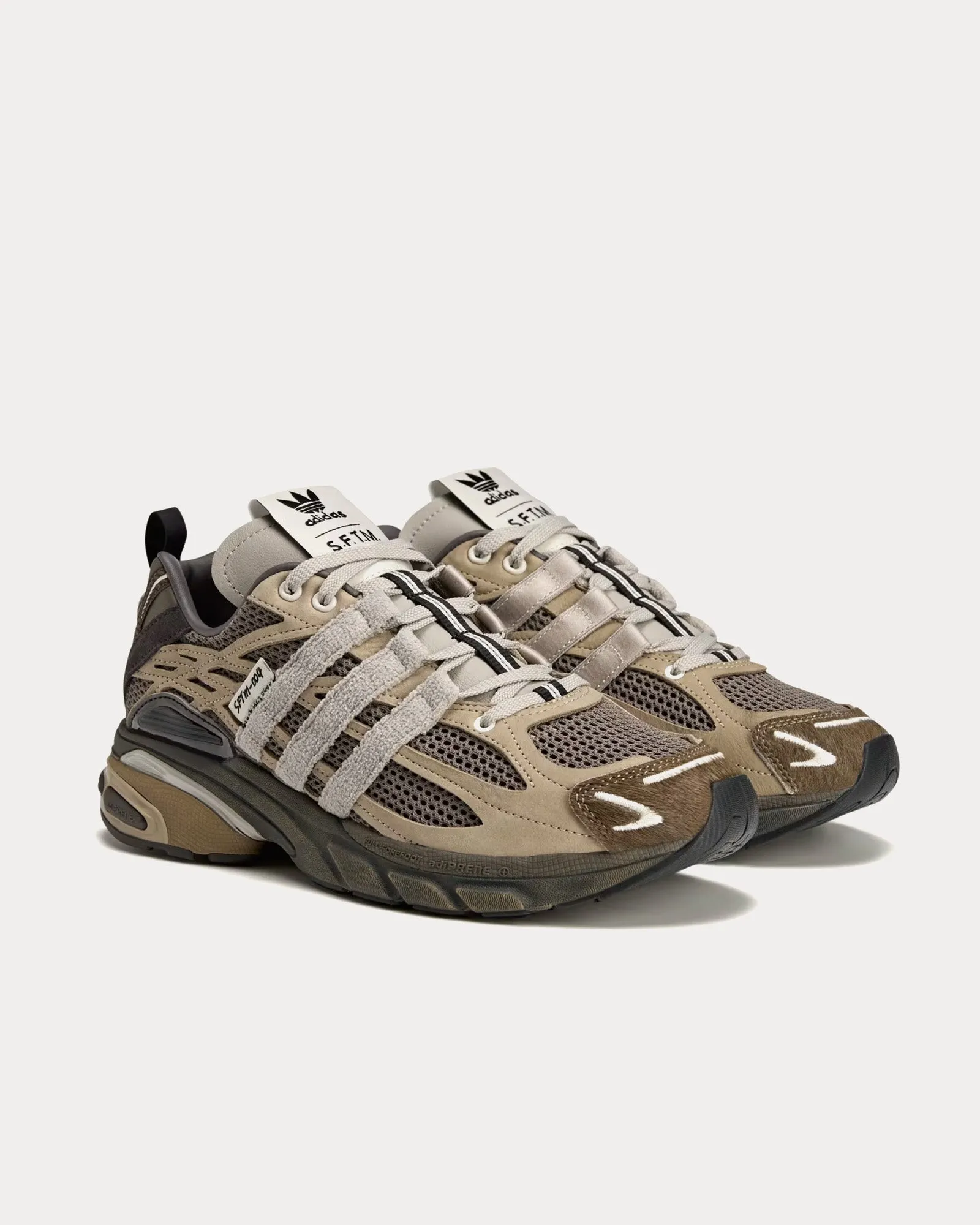 Adistar Cushion_SFTM_SS25 Simple Brown / Night Brown / Light Brown Low Top Sneakers