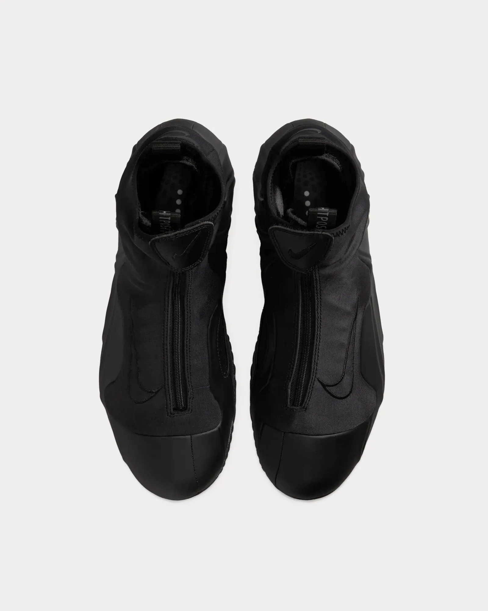 Air Flightposite Triple Black High Top Sneakers