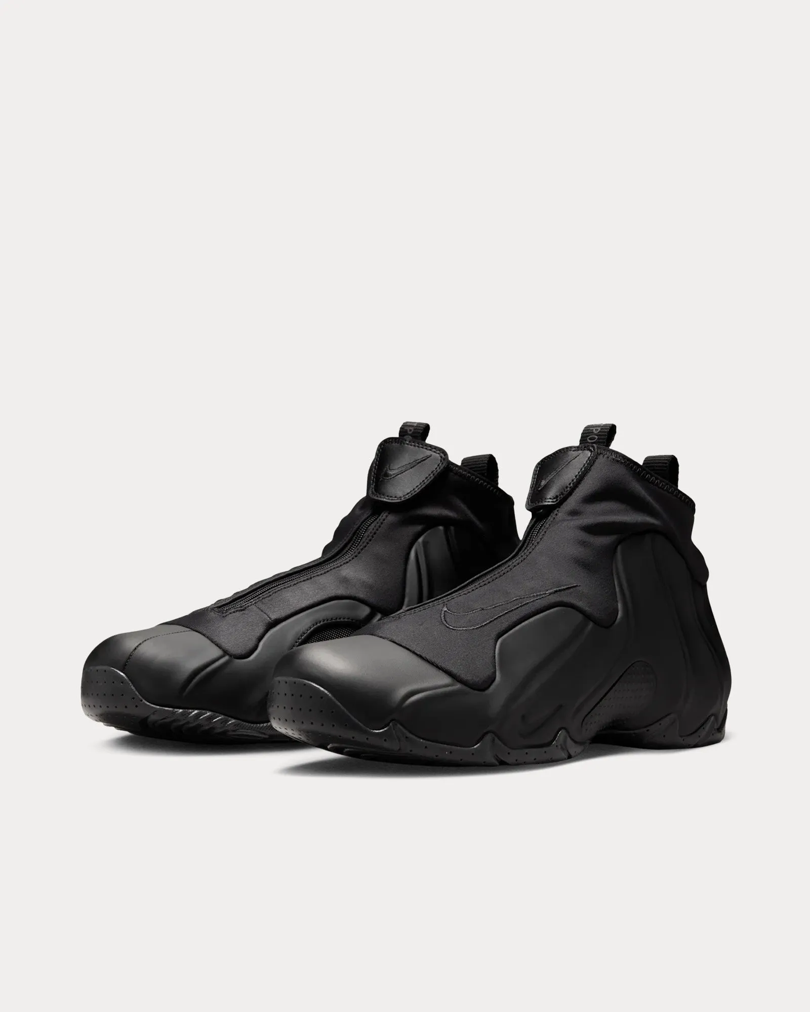 Air Flightposite Triple Black High Top Sneakers