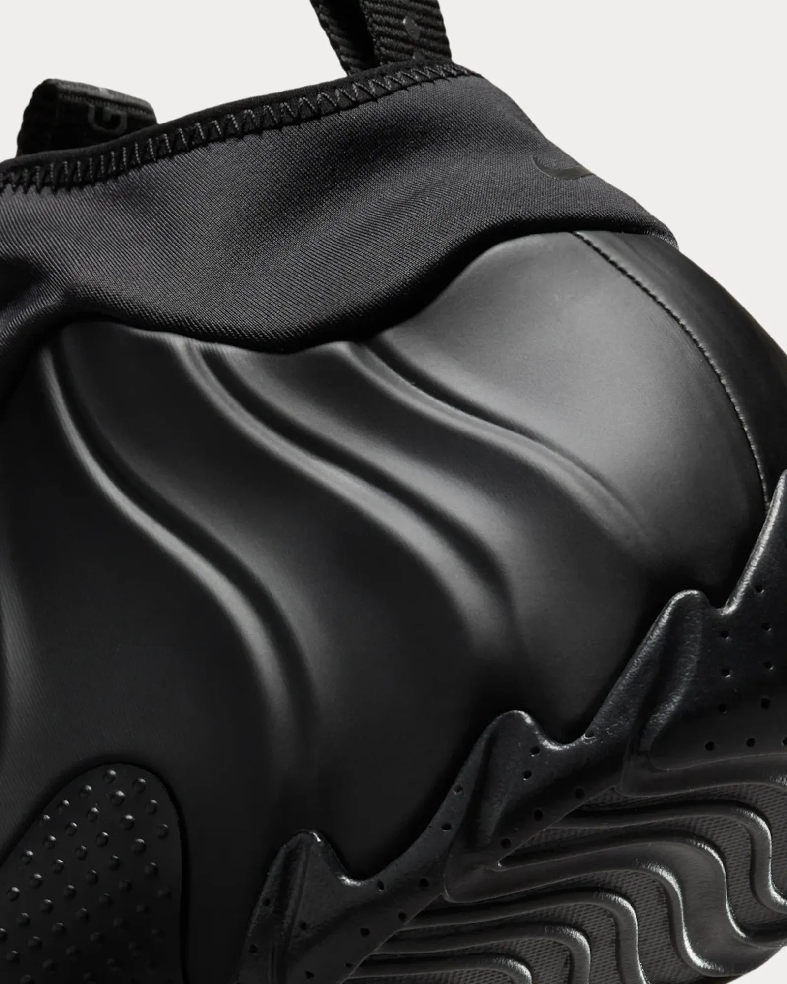 Air Flightposite Triple Black High Top Sneakers