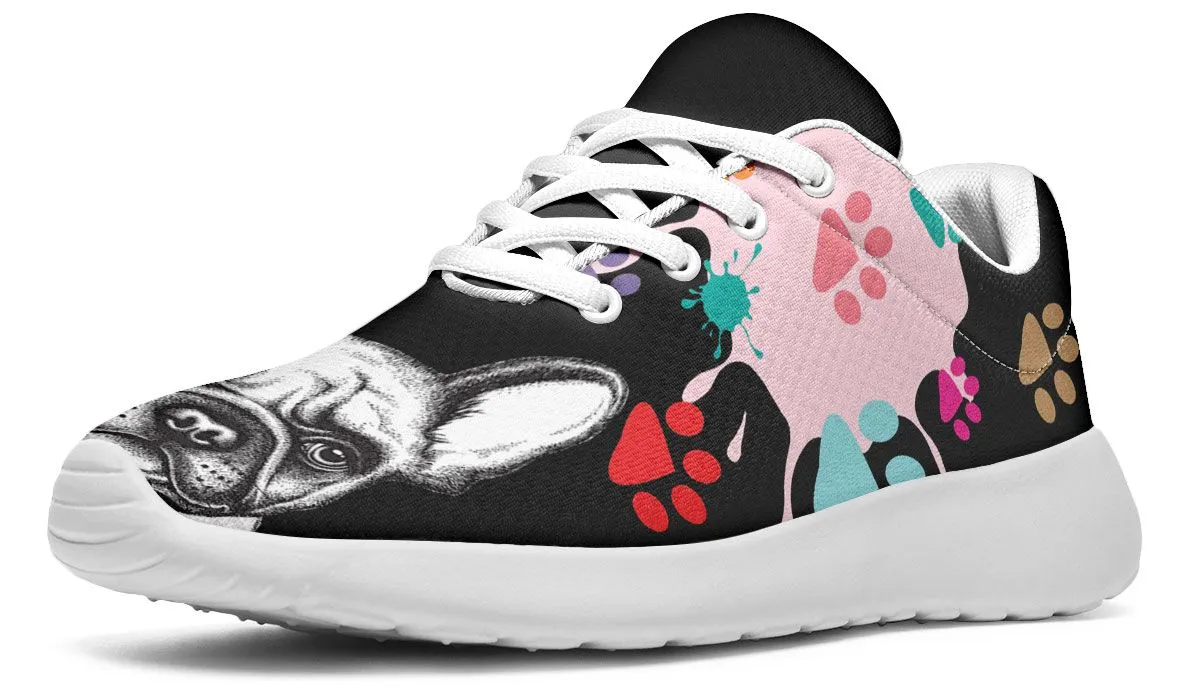 Artsy Frenchie Sneakers