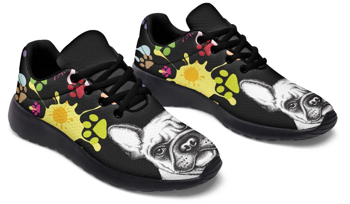 Artsy Frenchie Sneakers