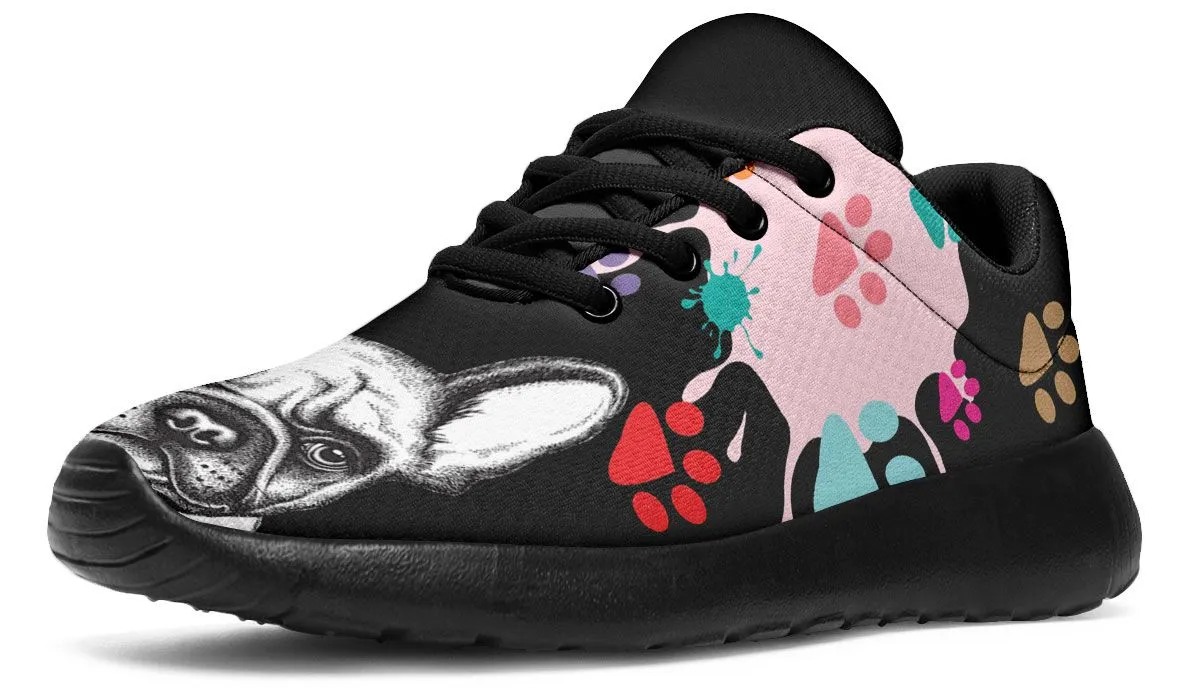 Artsy Frenchie Sneakers