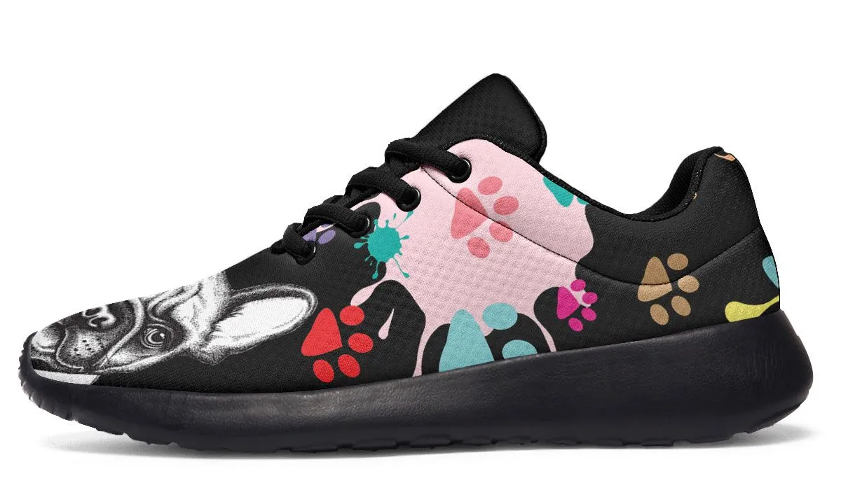 Artsy Frenchie Sneakers