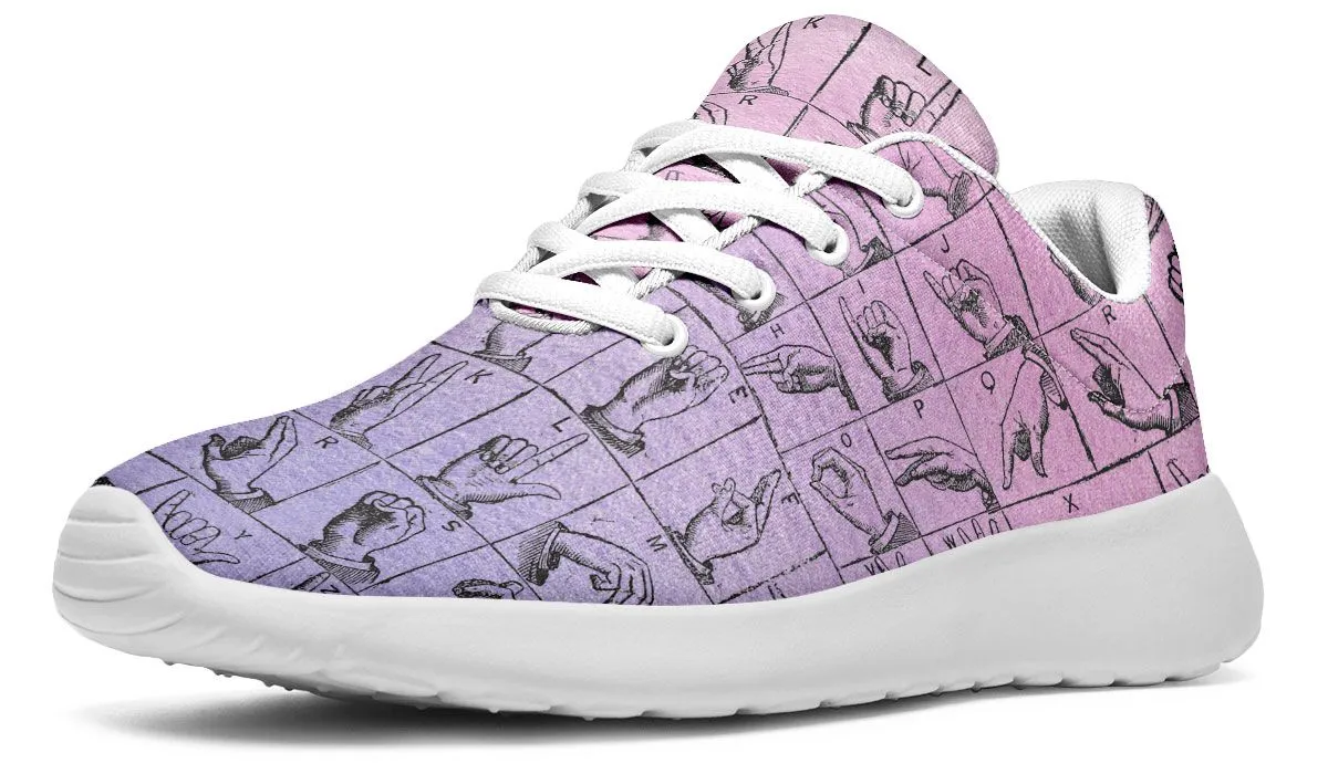ASL Watercolor Sneakers