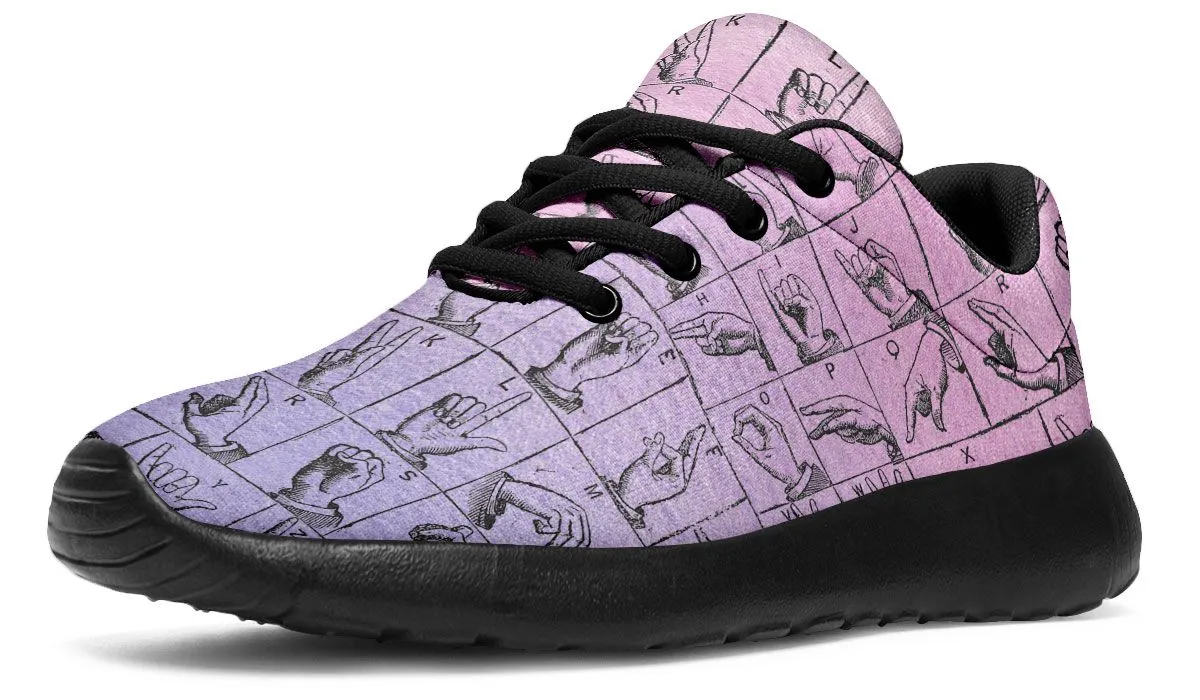 ASL Watercolor Sneakers