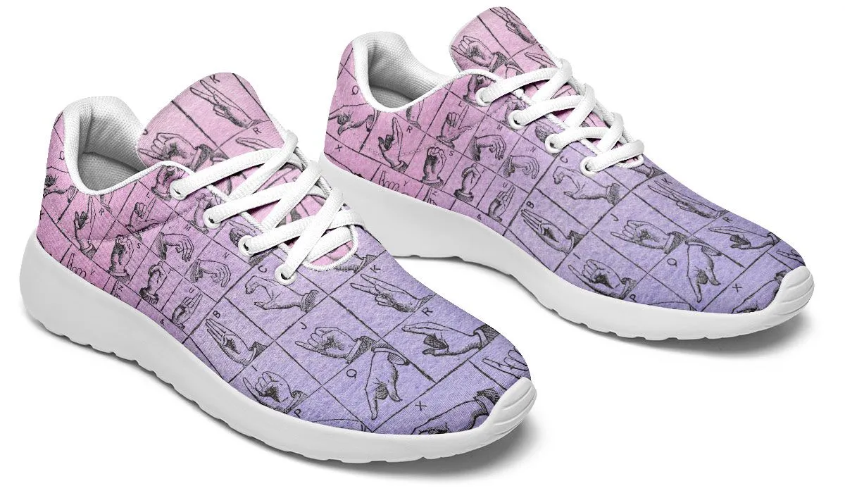 ASL Watercolor Sneakers