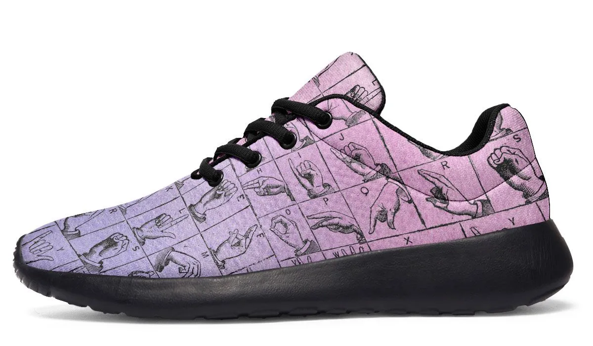 ASL Watercolor Sneakers
