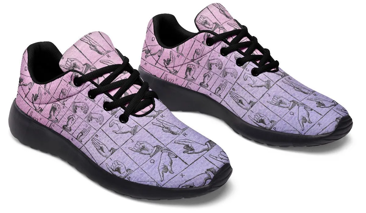 ASL Watercolor Sneakers
