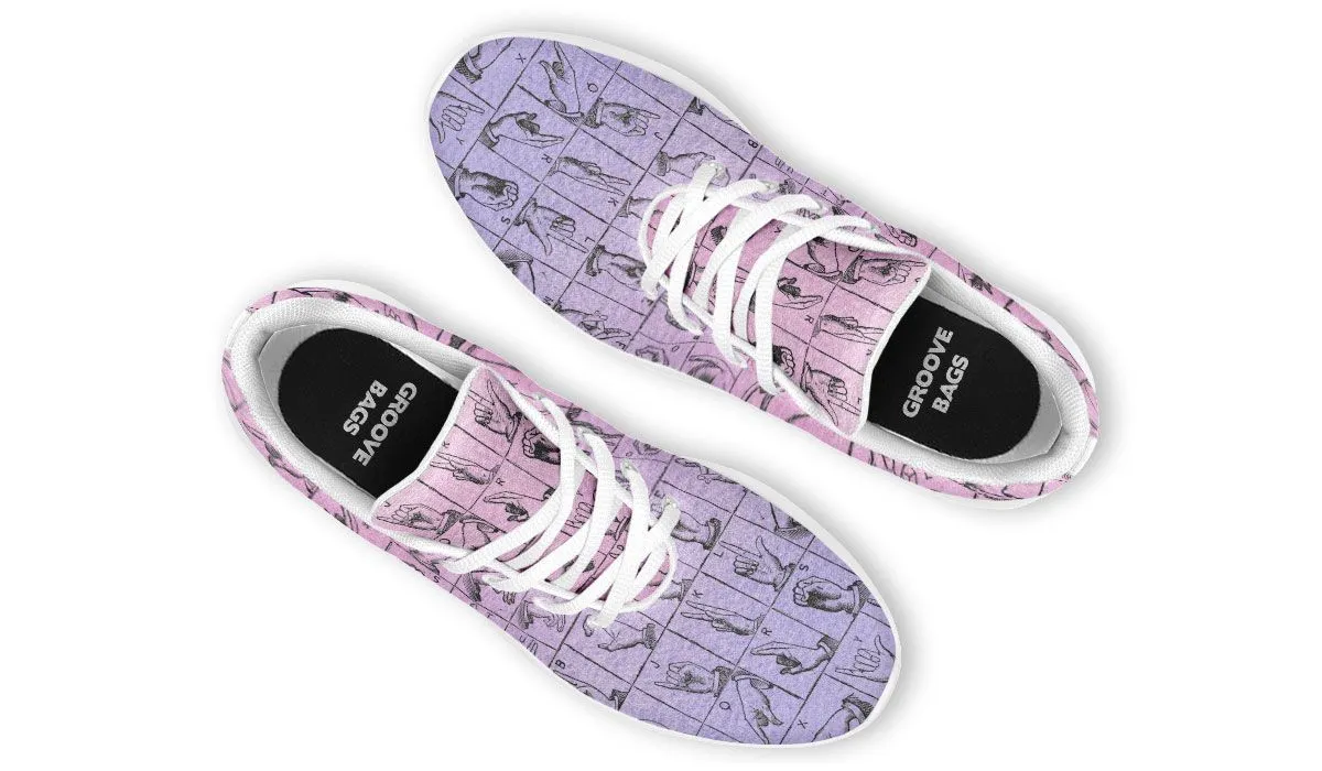 ASL Watercolor Sneakers