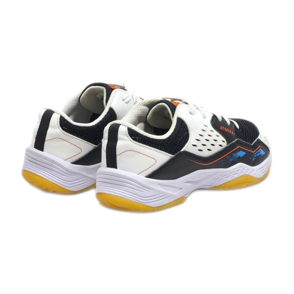 Atorka Children'S Shoes Atorka H100 Sneakers Leather White Colour For Kids
