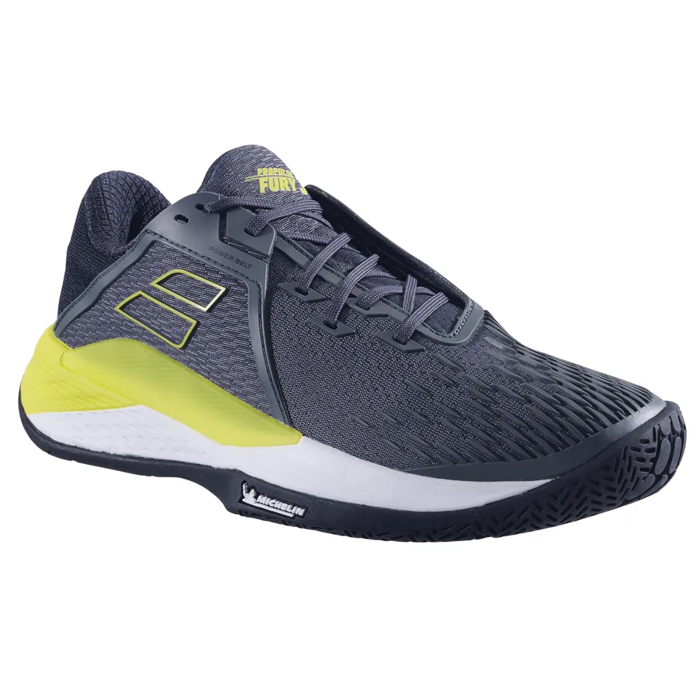 Babolat Propulse Fury 3 All Court (Mens) Tennis Shoe - Grey/Aero