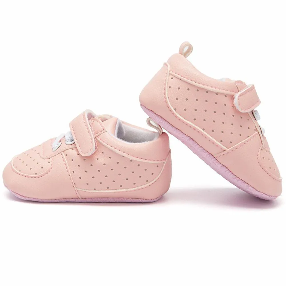 Baby Unisex Breathable Magic Tape Hollow Out Sneakers