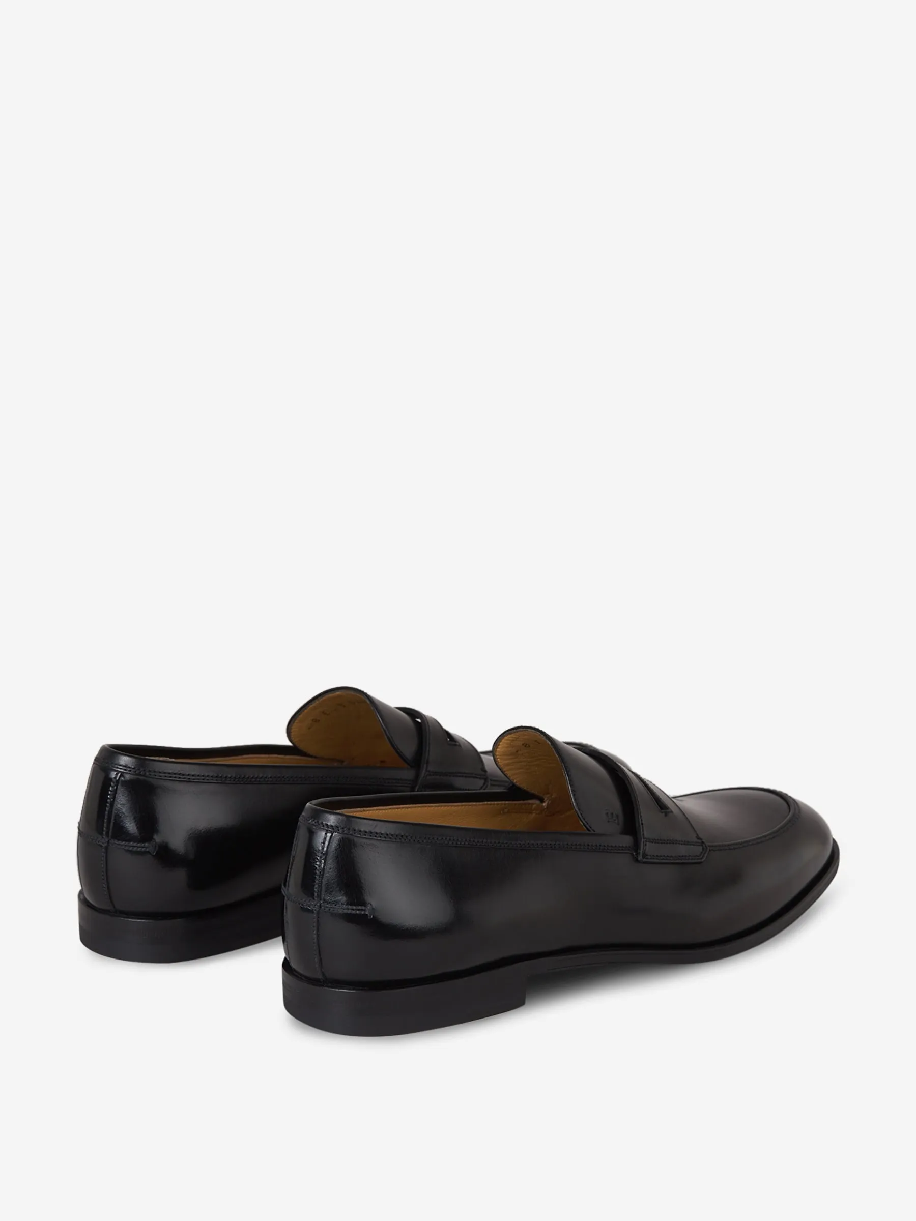 Bally Web Penny Loafers