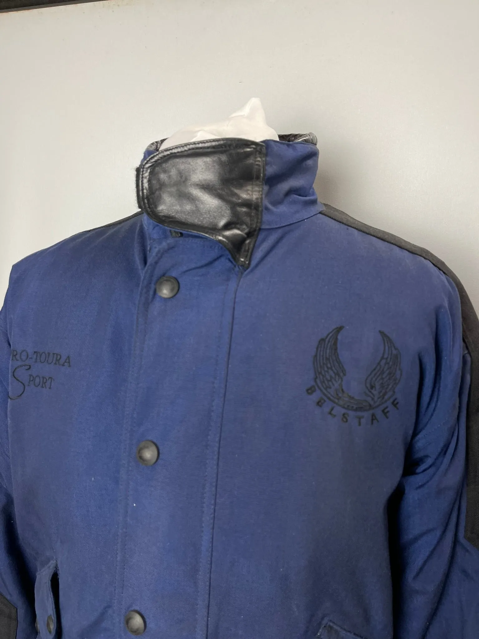 Belstaff Blue Cordura Jacket Large