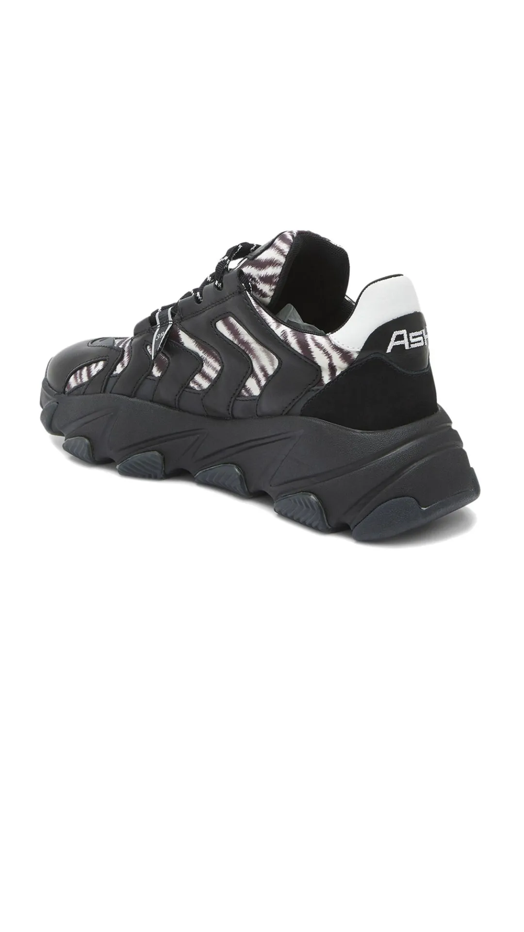 BLACK & WHITE EXTREME SNEAKERS