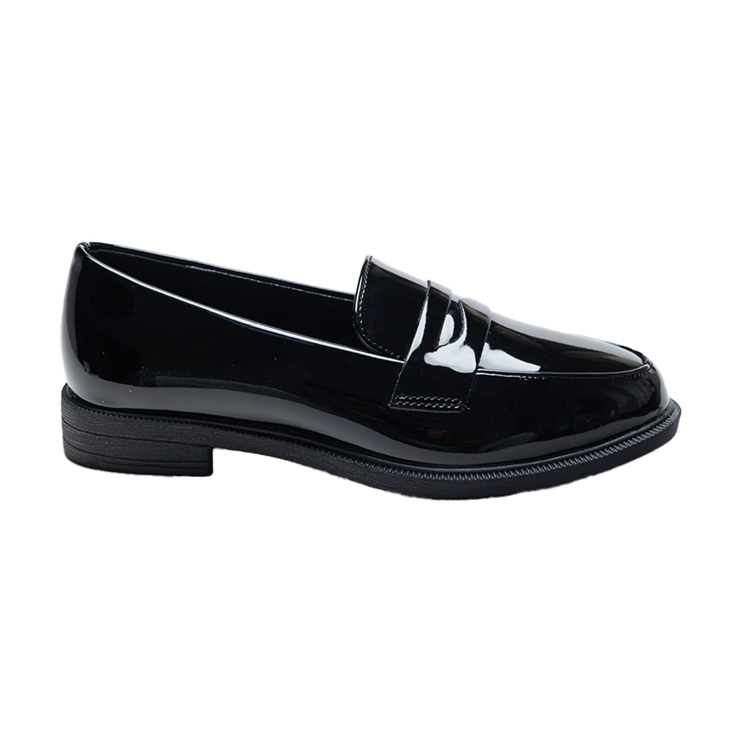 Black Patent Penny Loafers