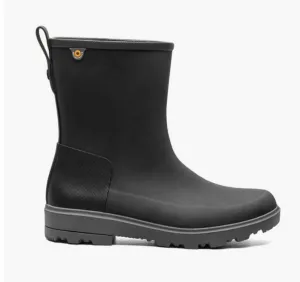 Bogs Holly Jr. Mid Kid's Rainboots  Black