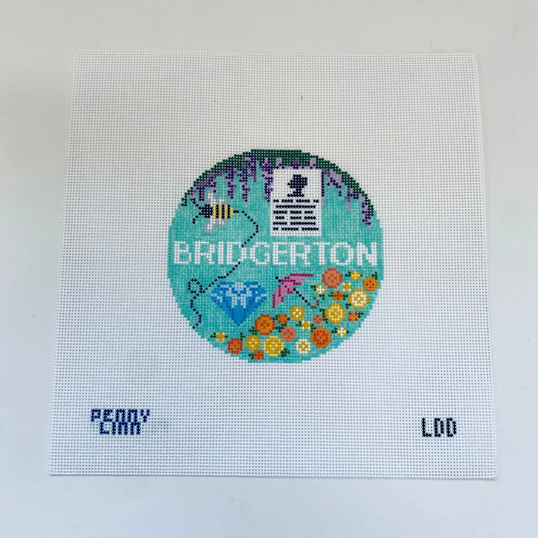 Bridgerton Round Canvas