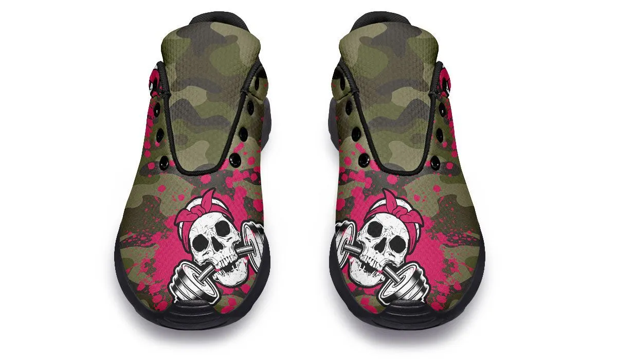 Camo Pink Splat Skull