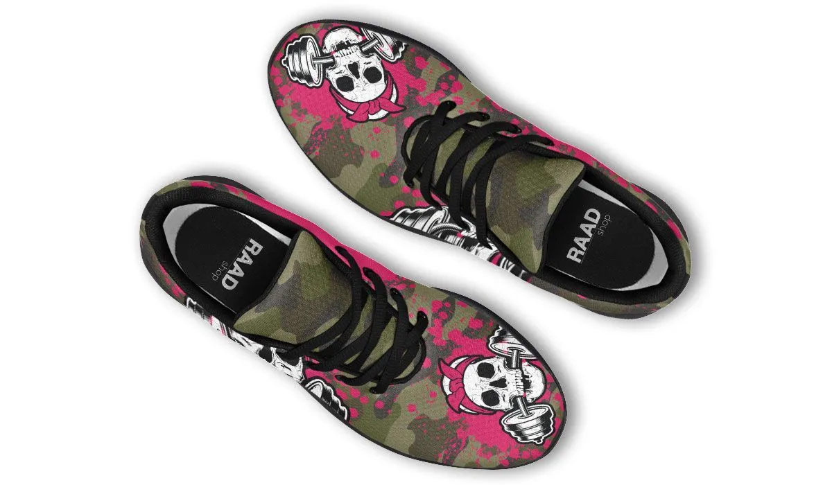 Camo Pink Splat Skull