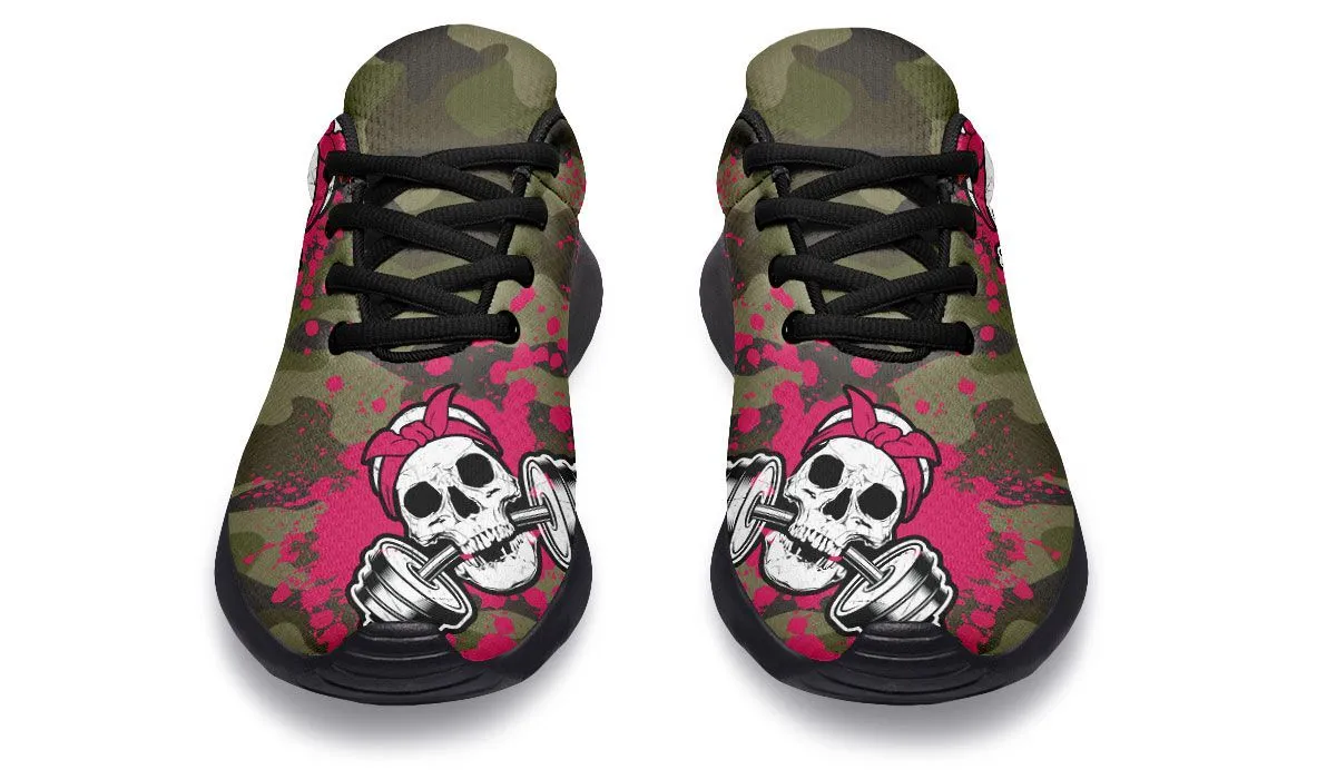 Camo Pink Splat Skull