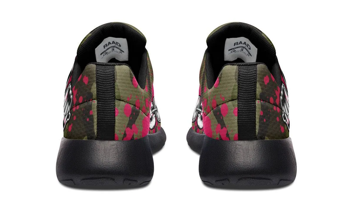 Camo Pink Splat Skull