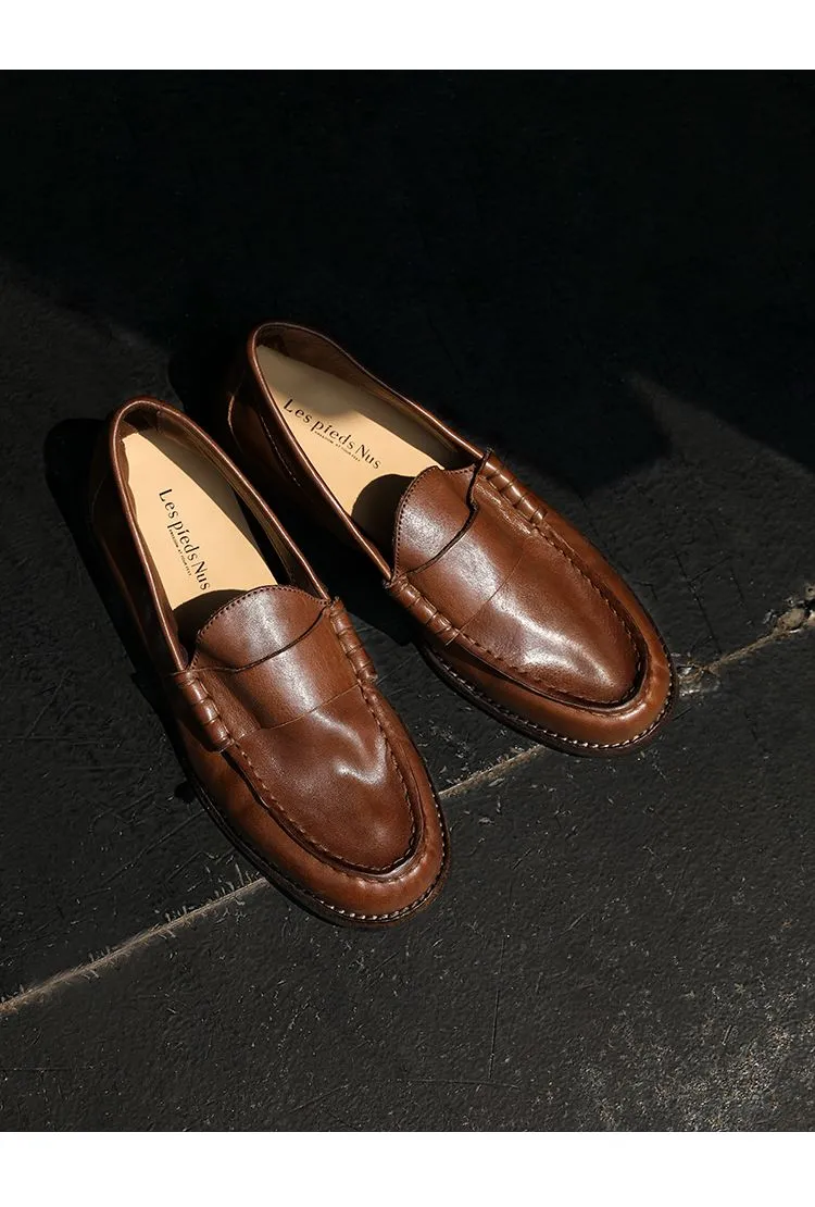 Classic Leather Loafers
