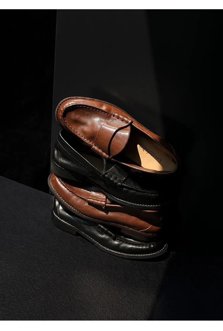 Classic Leather Loafers