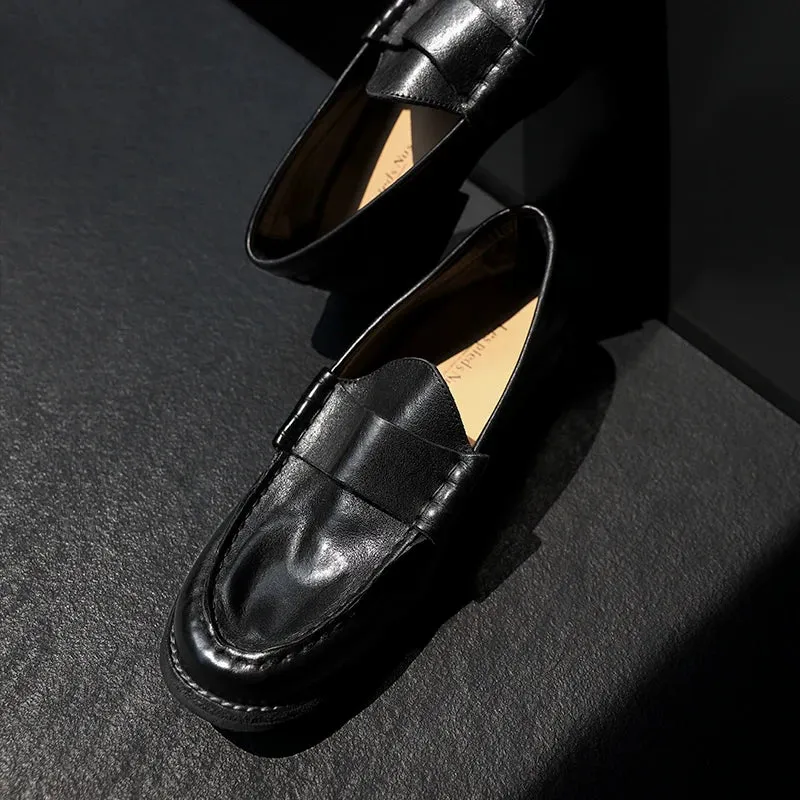 Classic Leather Loafers