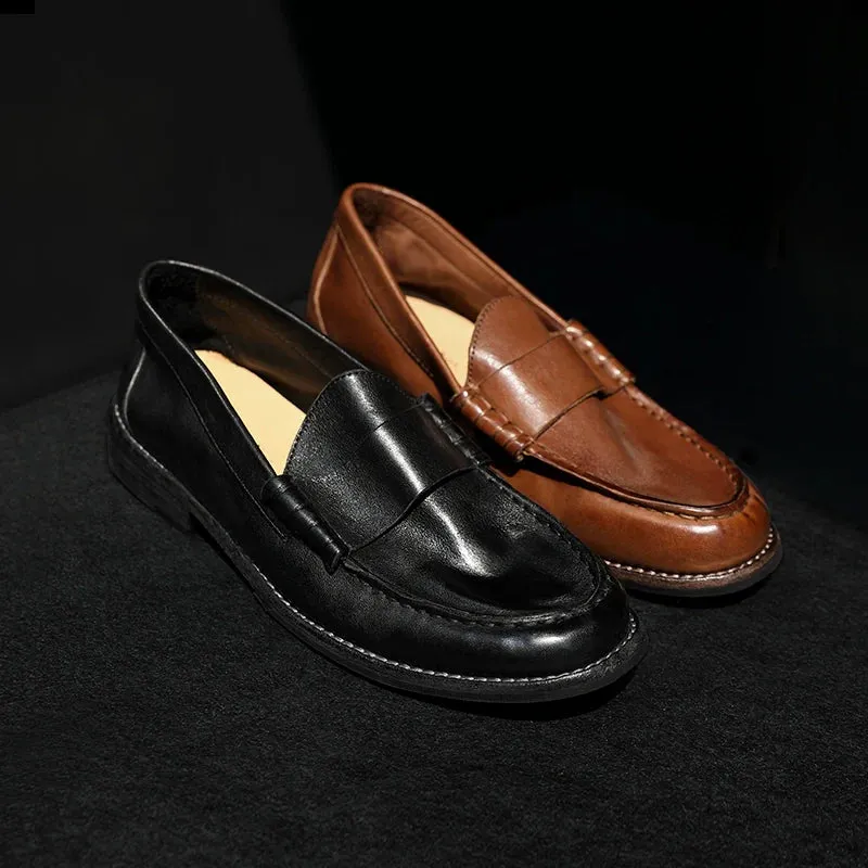 Classic Leather Loafers