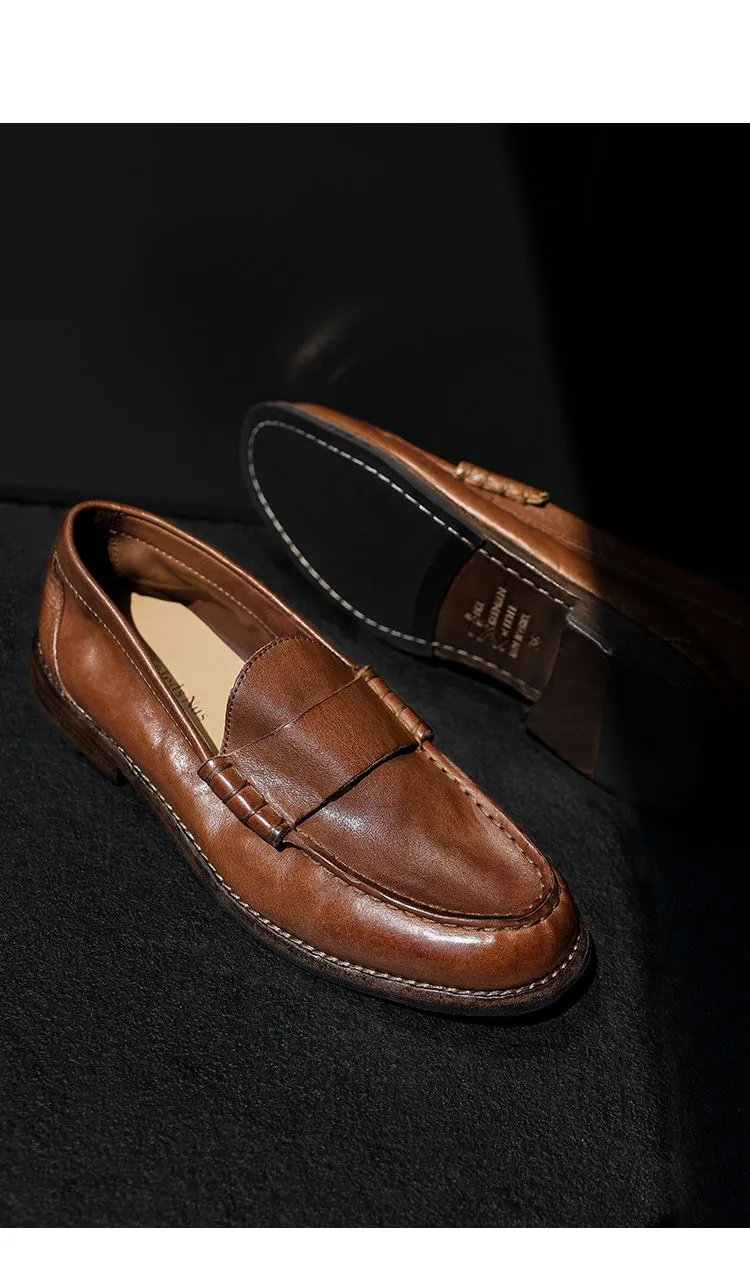 Classic Leather Loafers