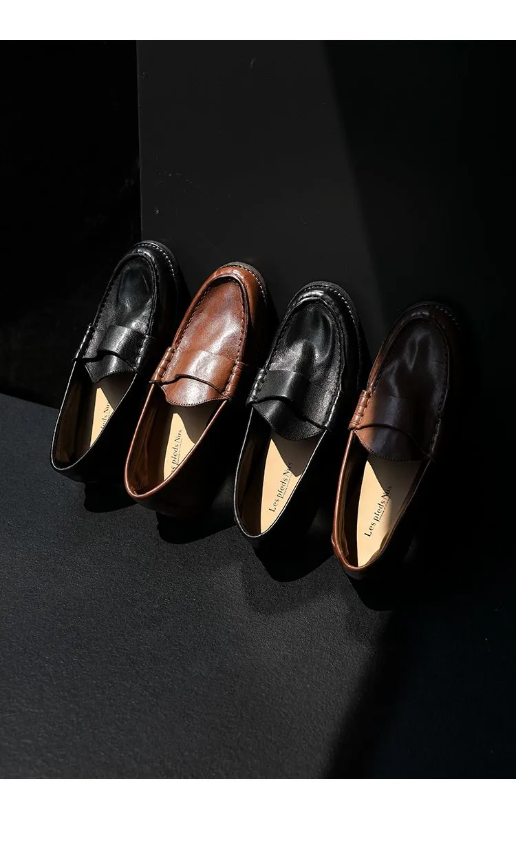 Classic Leather Loafers