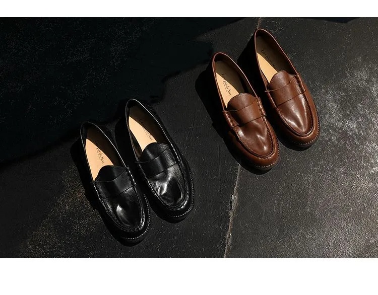 Classic Leather Loafers