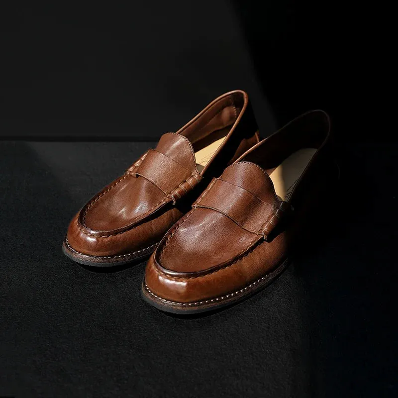 Classic Leather Loafers