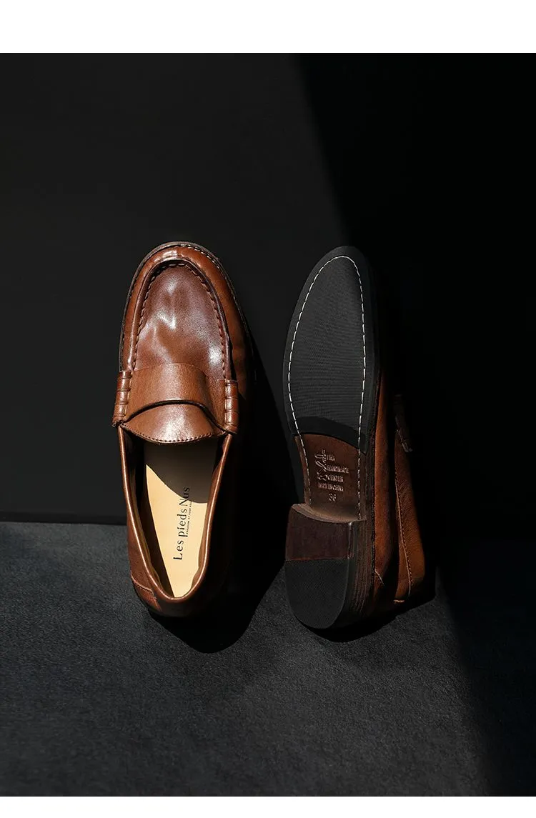 Classic Leather Loafers
