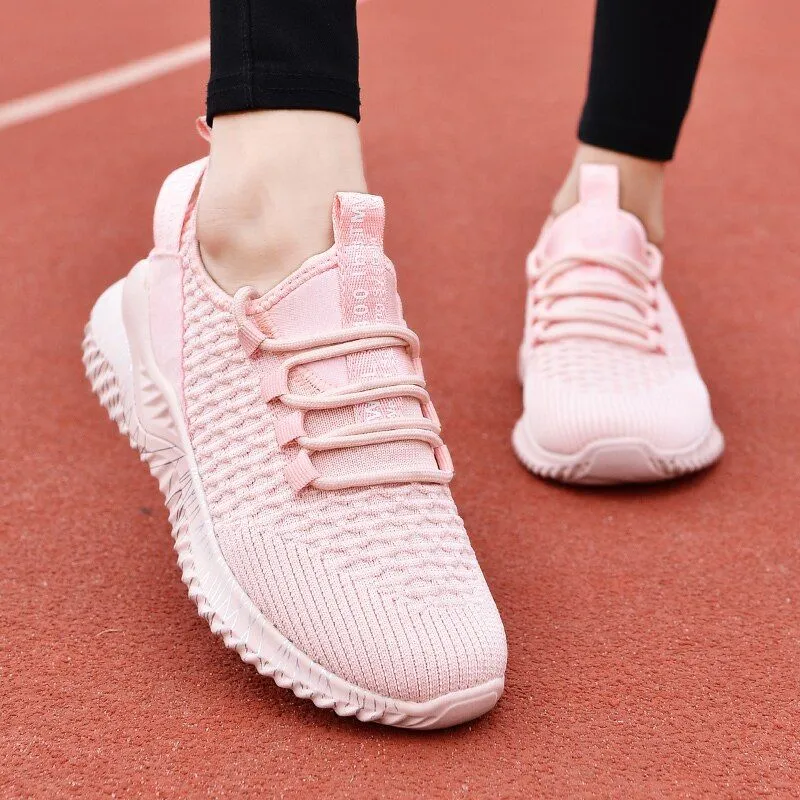 Cuzcare Women Orthopedic Sneakers Light Mesh Walking Shoes