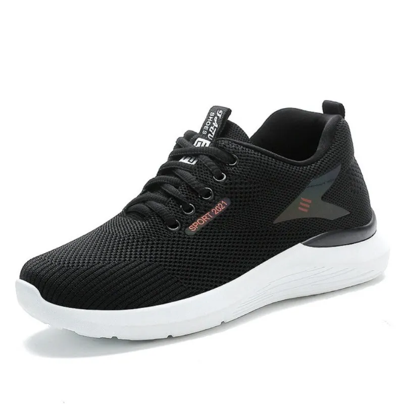 Cuzcare Women Platform Orthopedic Shoes Deodorization Mesh Lace-up Walking Sneakers