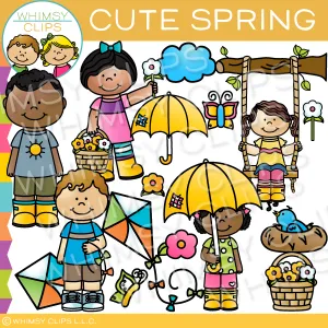 Days of Spring Clip Art