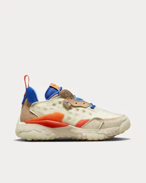 Delta 2 Coconut Milk / Hemp / Orange / Hyper Royal Low Top Sneakers