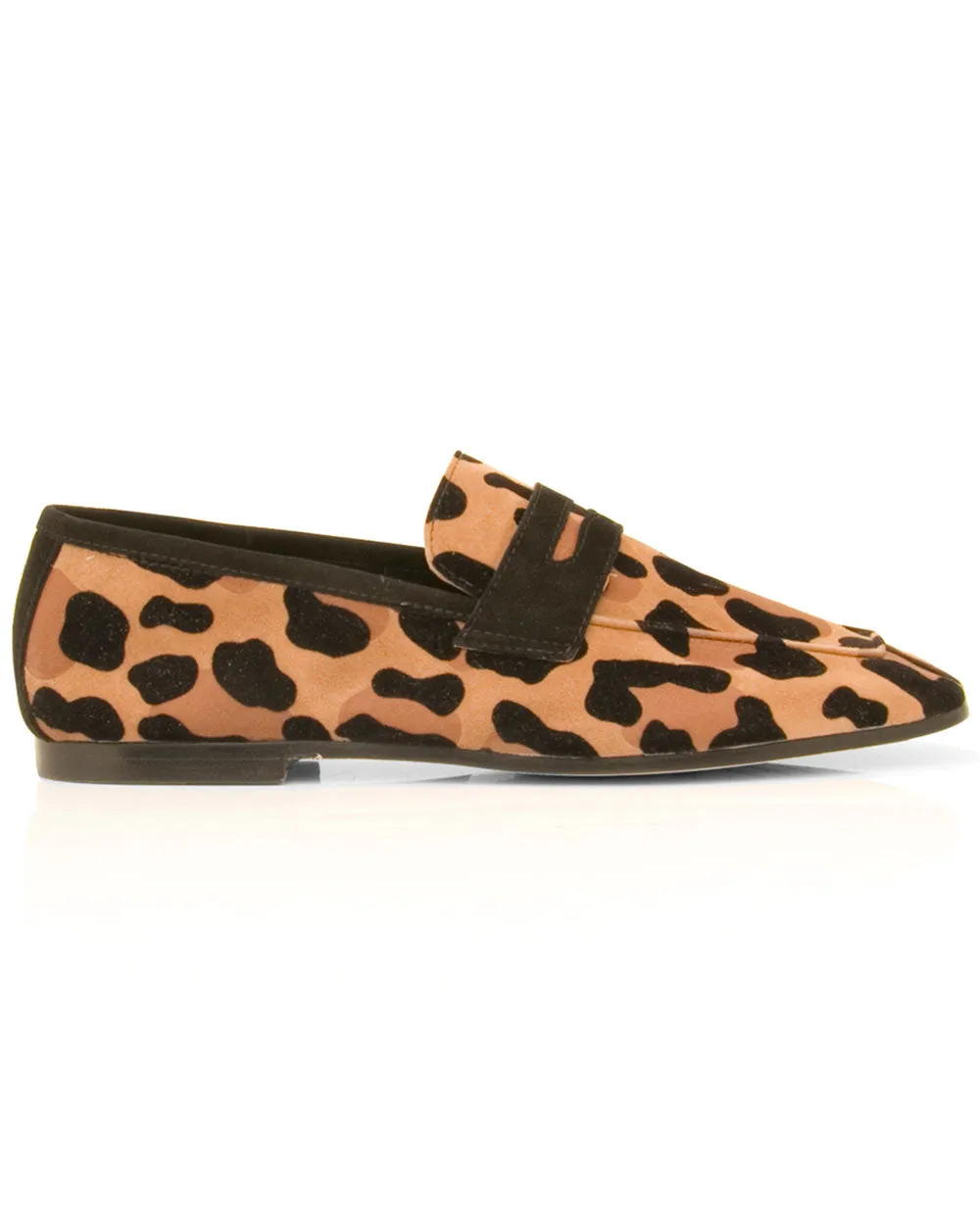 Essenziale Loafer in Leopard