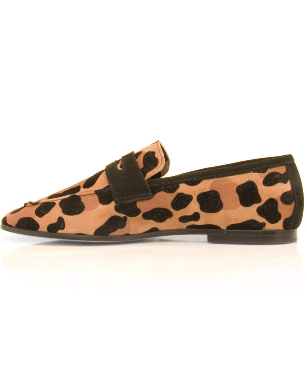 Essenziale Loafer in Leopard
