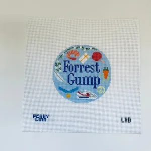 Forrest Gump Round Canvas