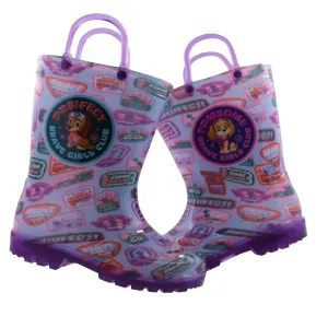 Girl's Licensed Paw Patrol Rain Boots