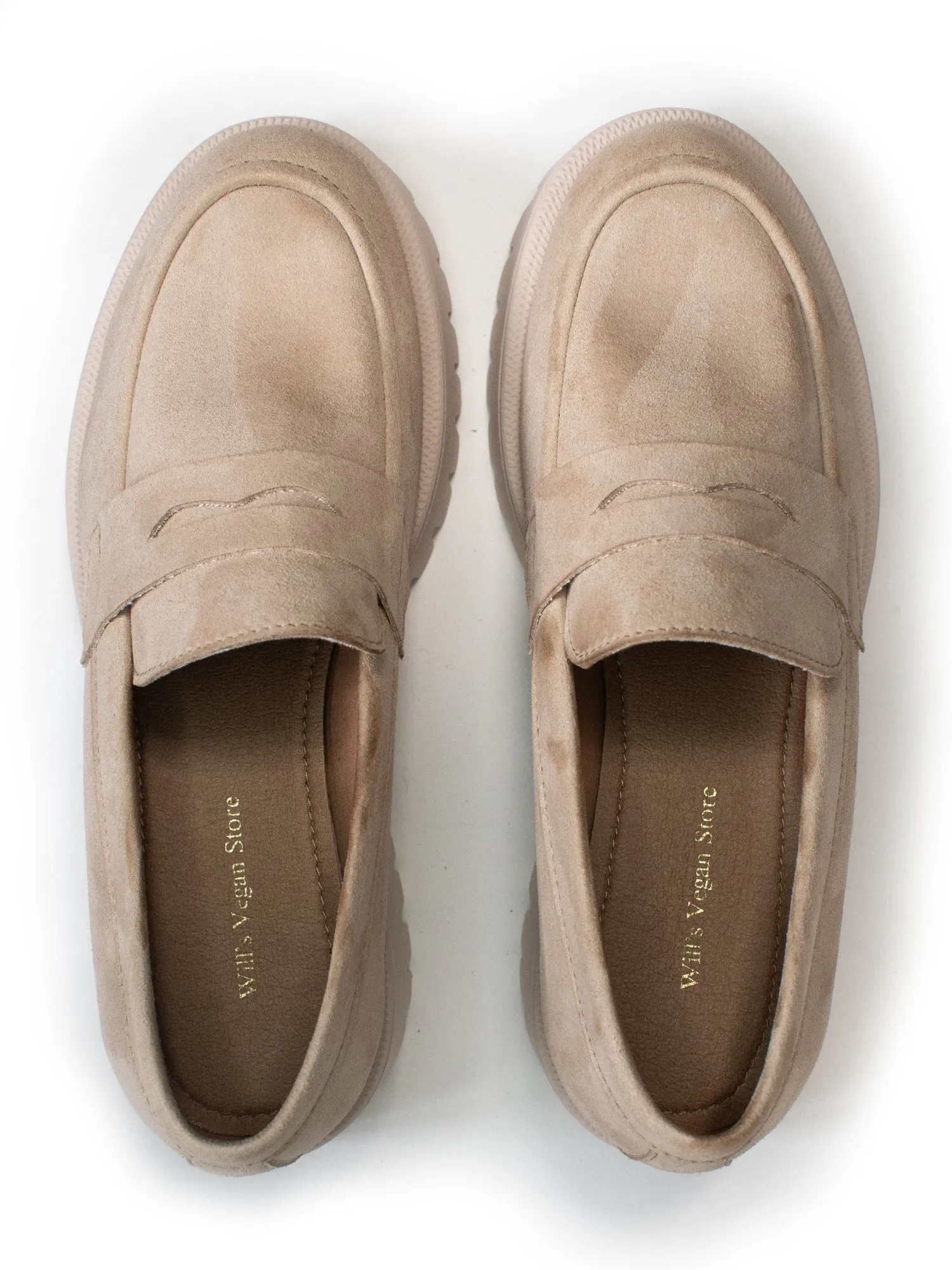 Gleissohle Penny Loafers