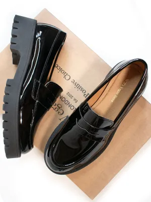 Gleissohle Penny Loafers