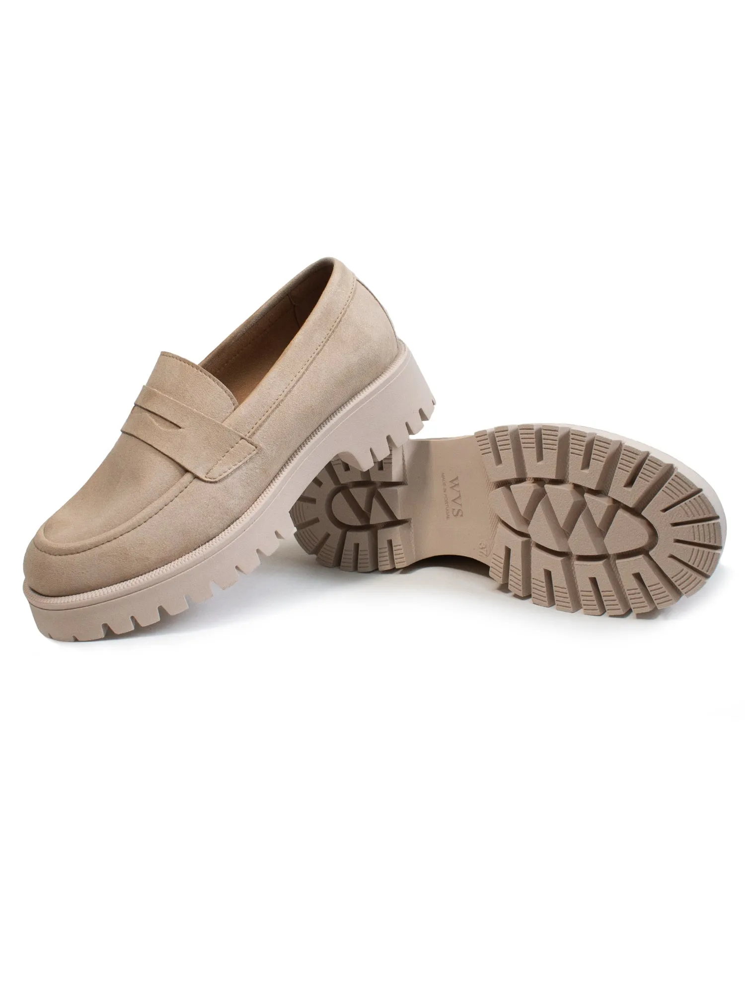 Gleissohle Penny Loafers