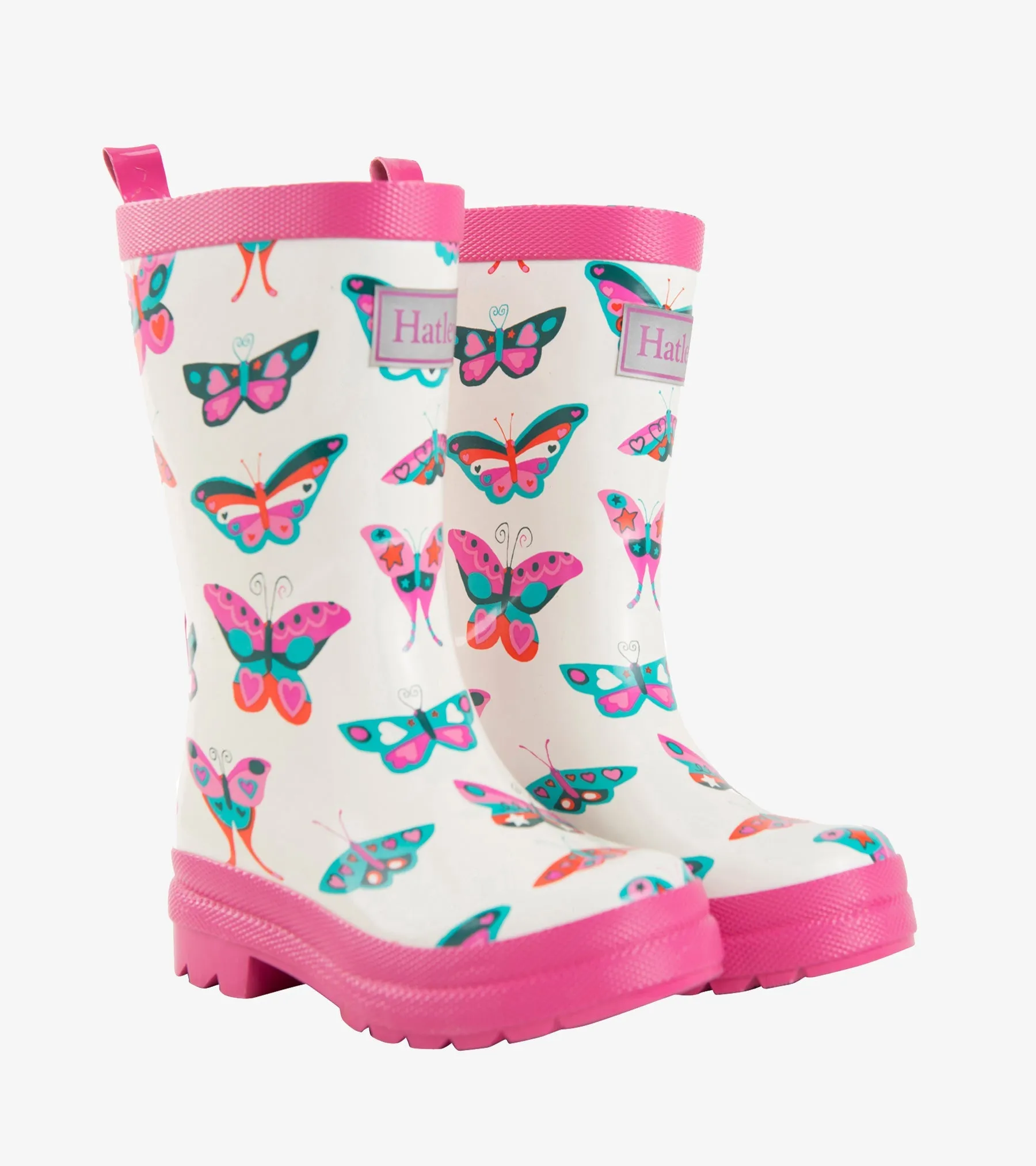Groovy Butterflies Rain Boots